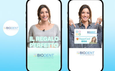 Sorrisi contagiosi con i reel realizzati per Biodent